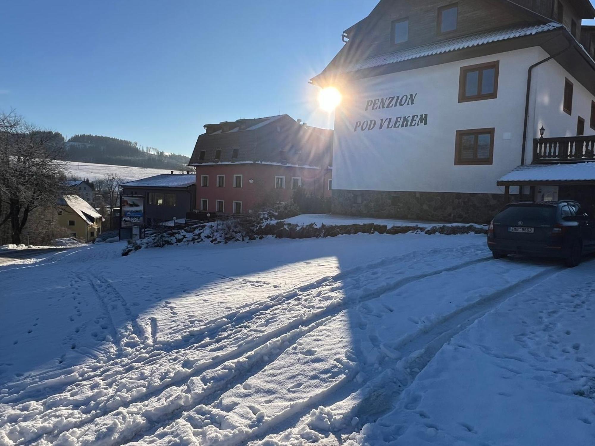 Penzion Pod Vlekem Dolní Morava Eksteriør billede